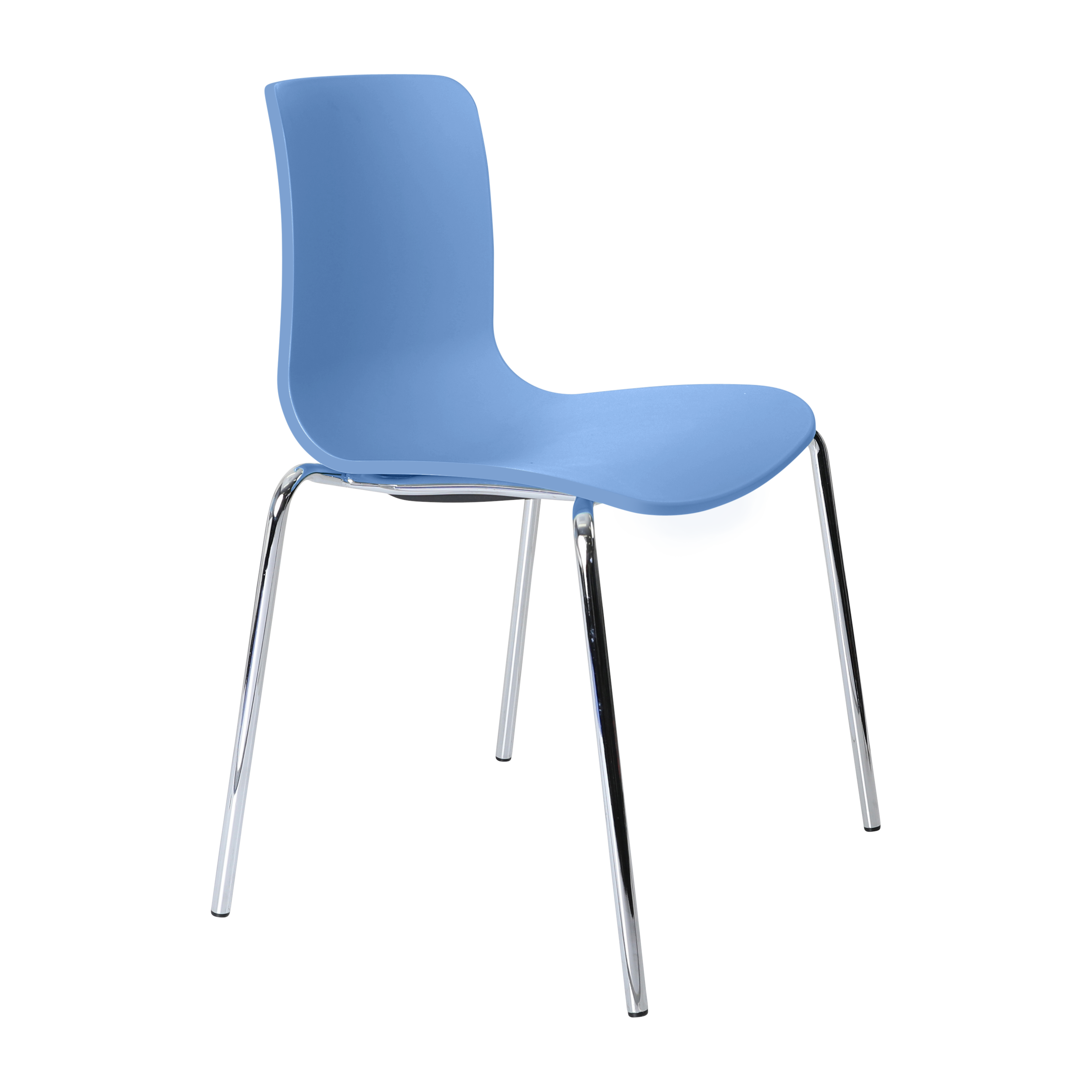 Acti Chair (Sky / 4-leg Chrome Frame)